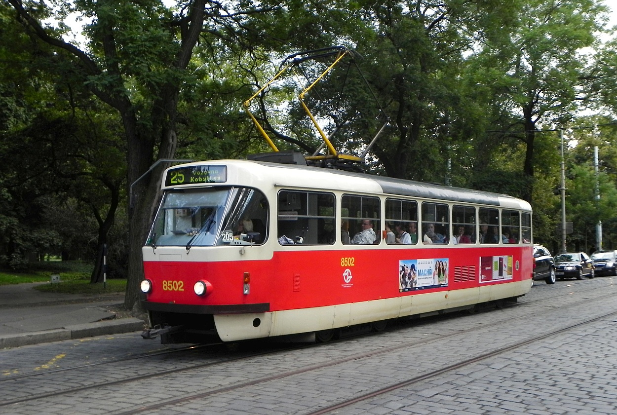 Прага, Tatra T3R.P № 8502