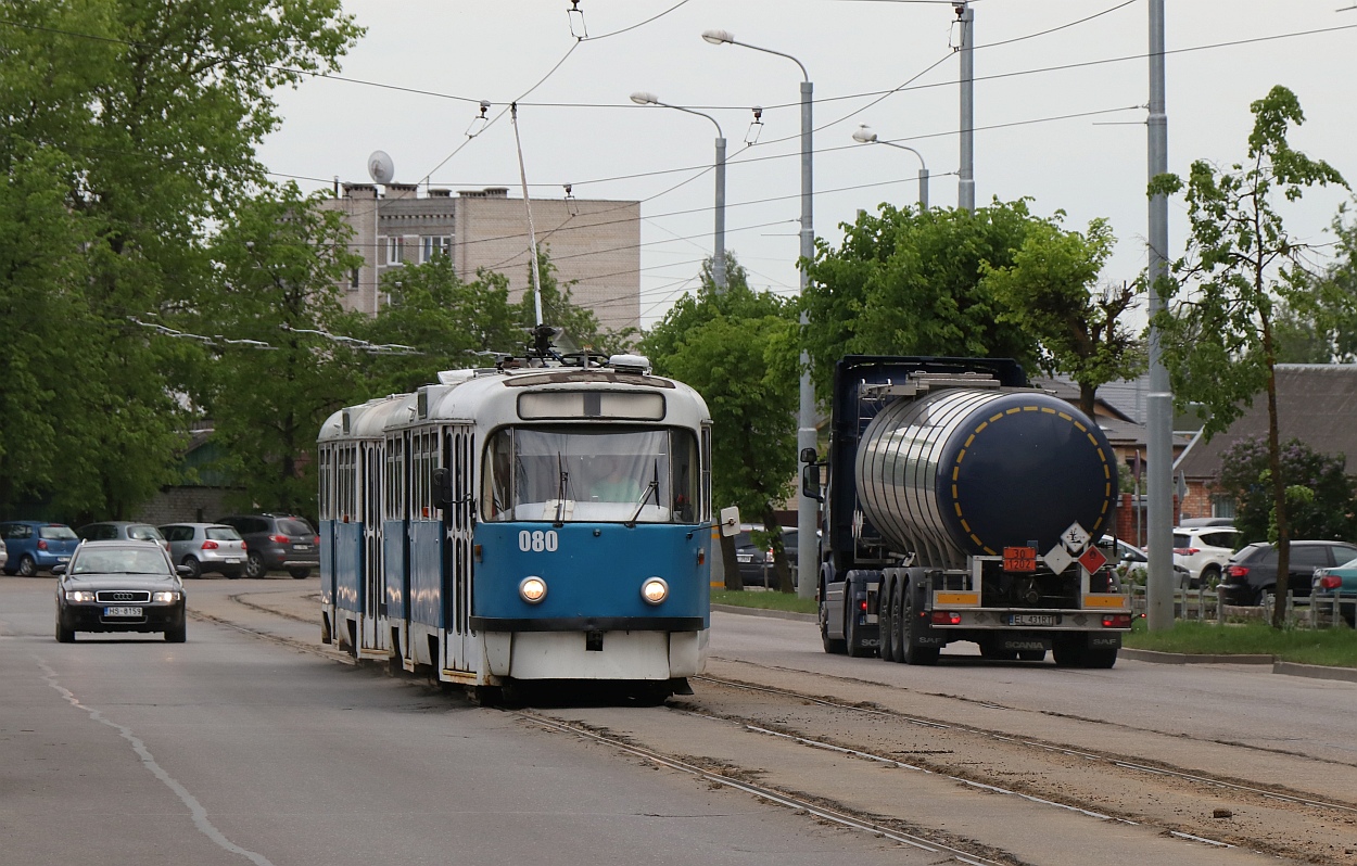 Даугавпилс, Tatra T3DC1 № 080