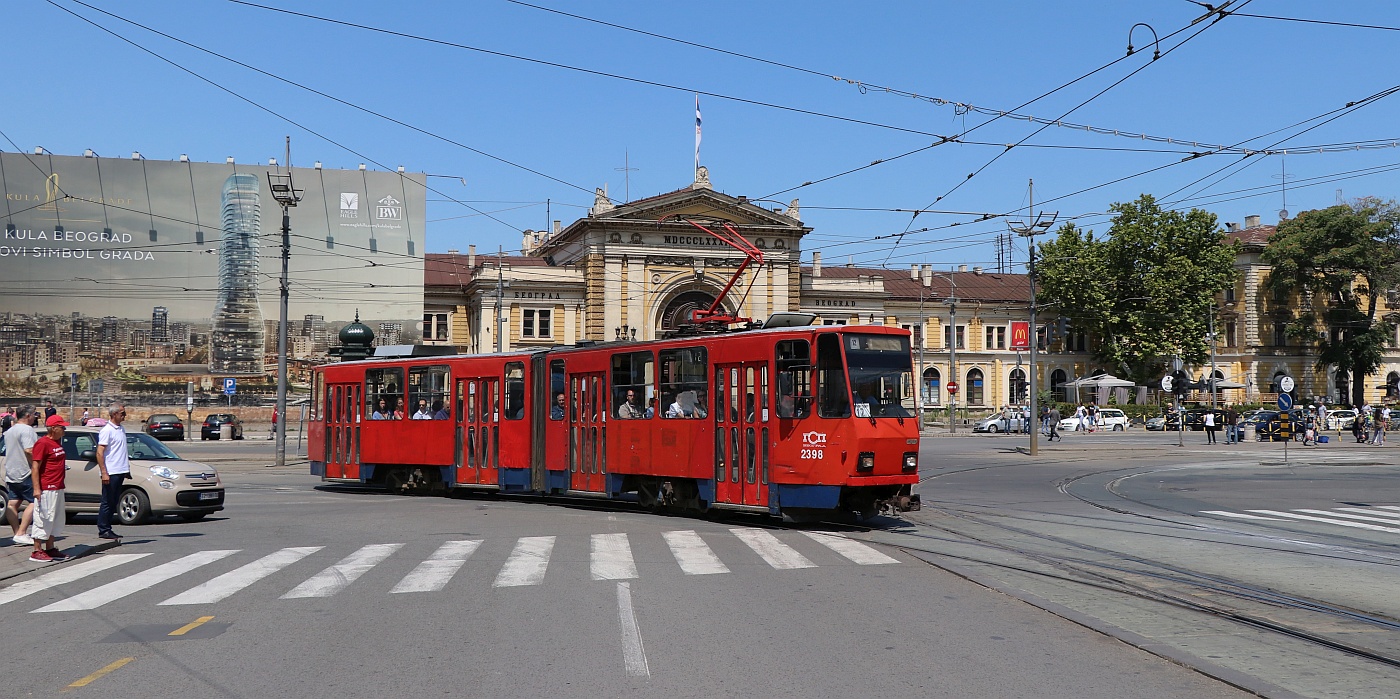 Белград, Tatra KT4YU № 2398