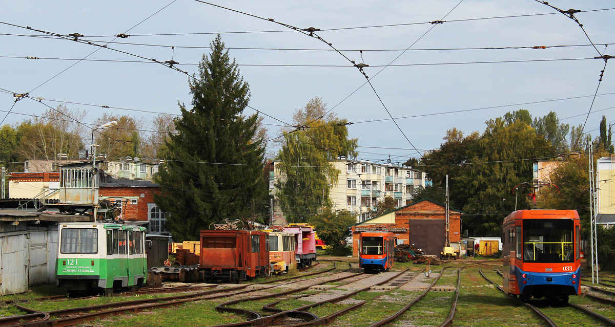 Коломна, 71-605А № 121; Коломна, ВТК-09Б № 216п; Коломна, 71-407-01 № 053; Коломна, 71-407-01 № 033