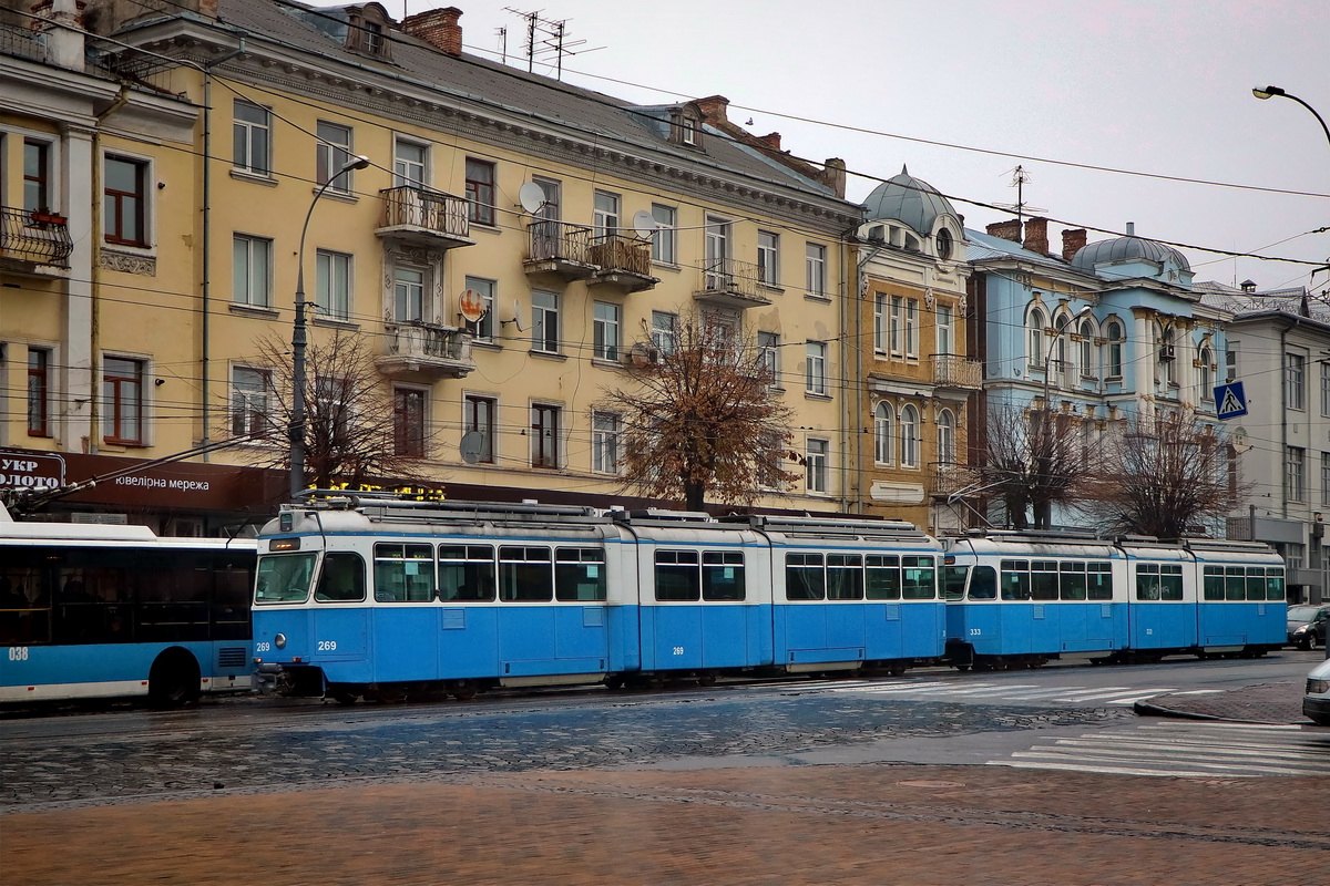 Винница, SWS/SIG/BBC Be 4/6 "Mirage" № 269; Винница, SWS/SIG/BBC Be 4/6 "Mirage" № 333