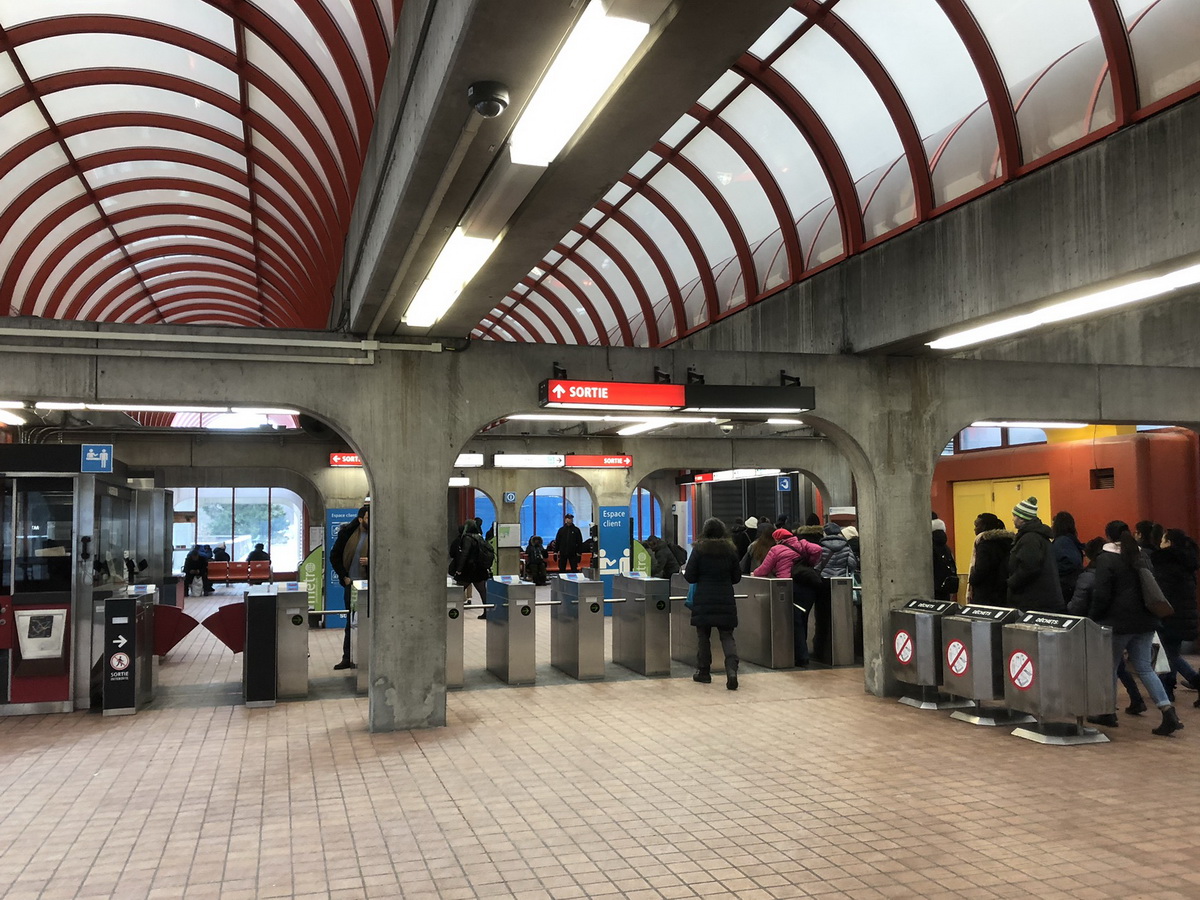 Монреаль — Métro de Montréal -> Ligne verte