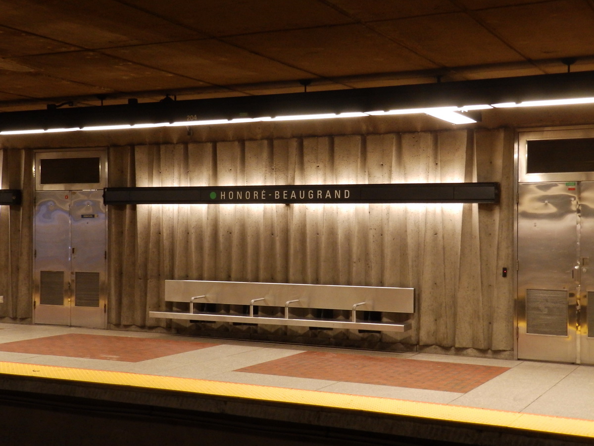 Монреаль — Métro de Montréal -> Ligne verte