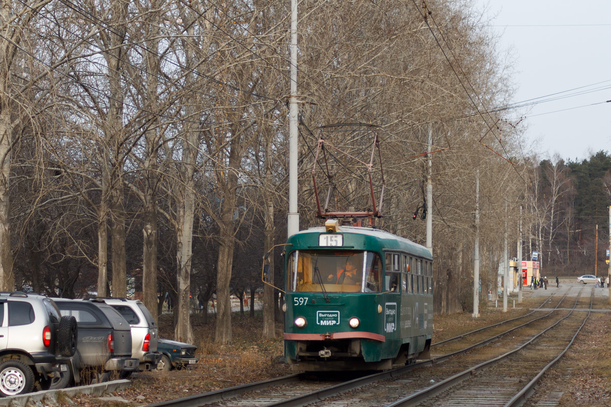 Екатеринбург, Tatra T3SU № 597