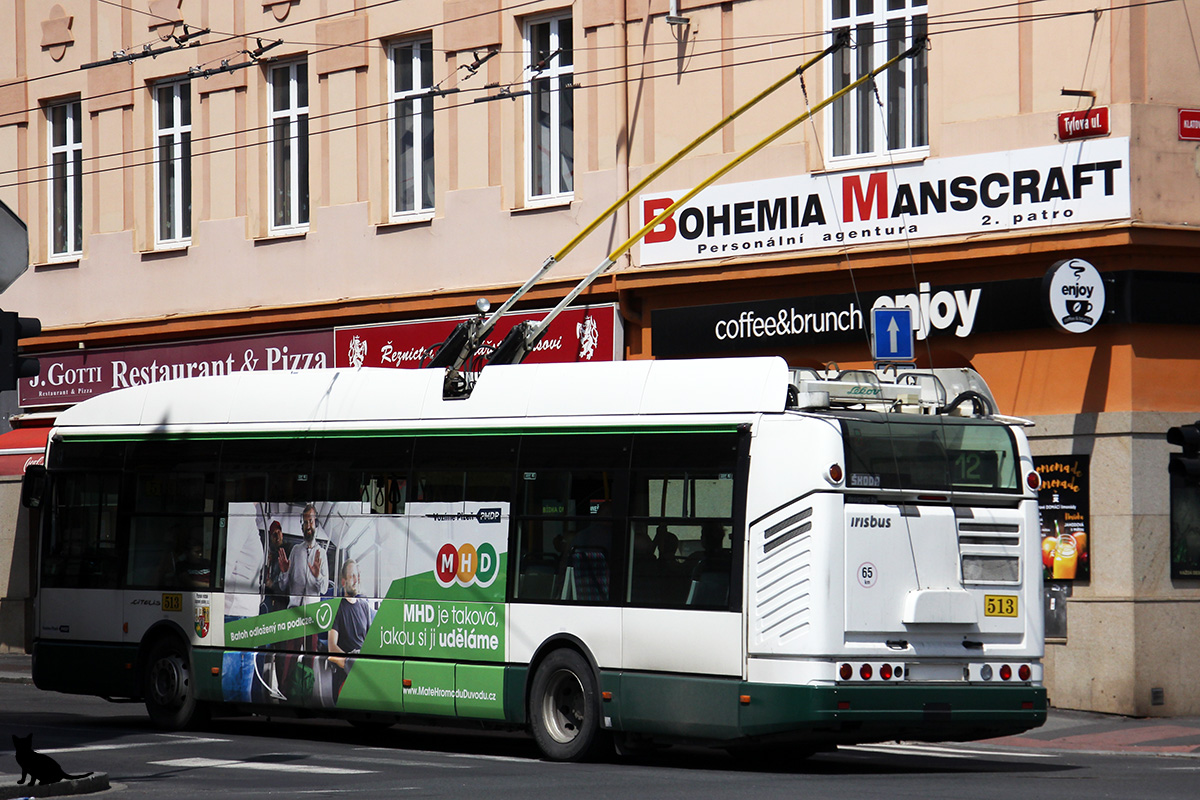 Пльзень, Škoda 24Tr Irisbus Citelis № 513