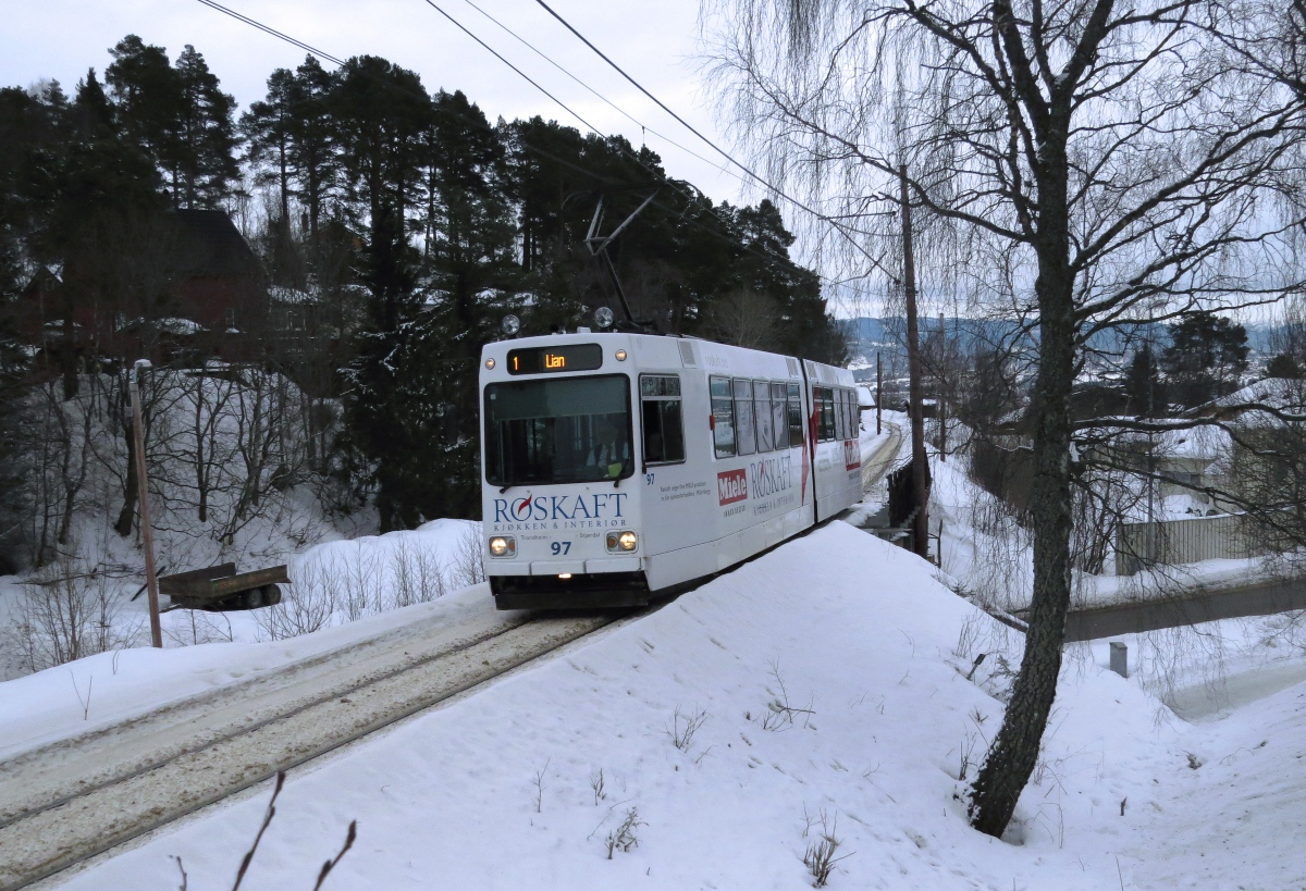 Тронхейм, LHB GT6 Typ Braunschweig № 97