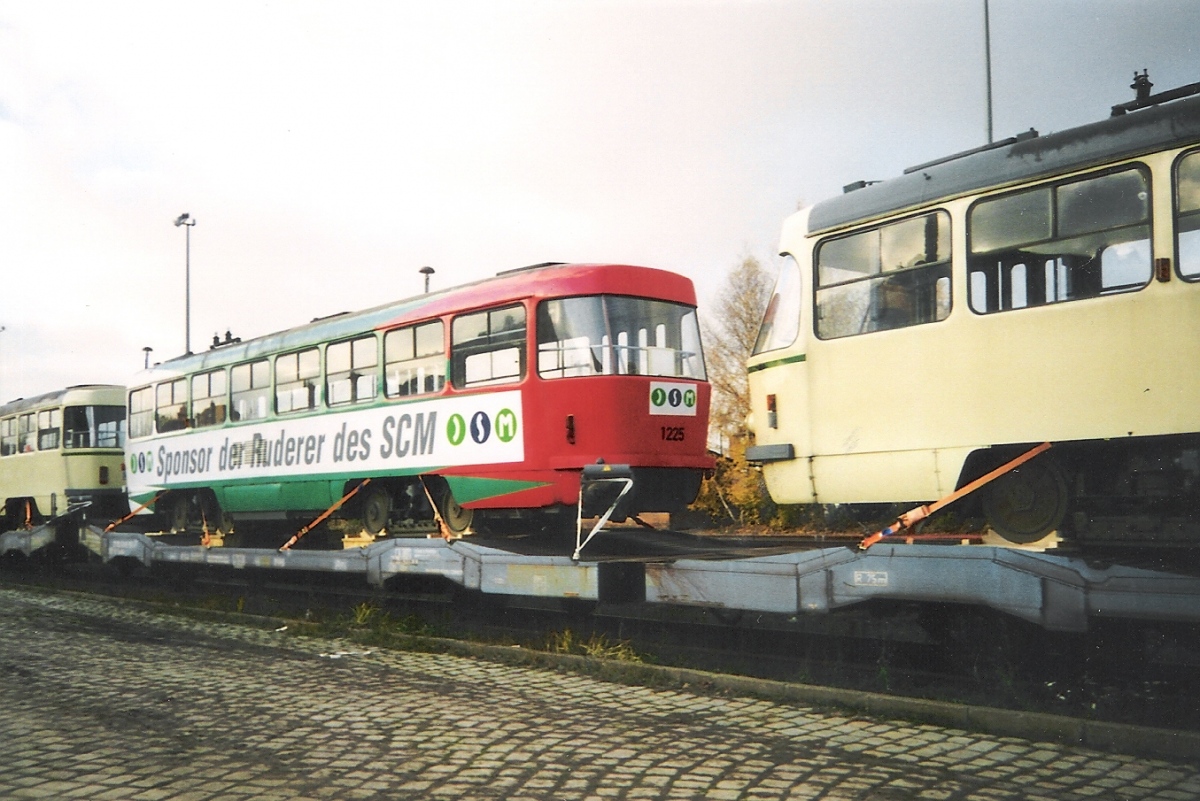 Магдебург, Tatra T4D № 1225; Магдебург — Отправка трамваев Tatra в Румынию