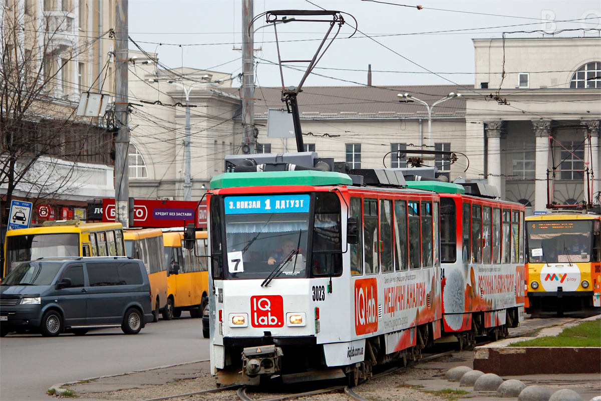 Днепр, Tatra T6A2M № 3023 Днепр, Tatra T6A2M № 3023
