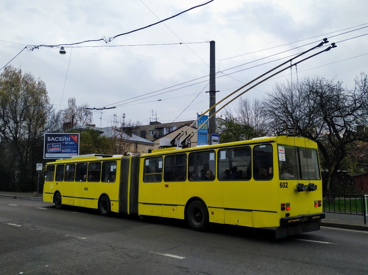 Львов, Škoda 15TrM № 602