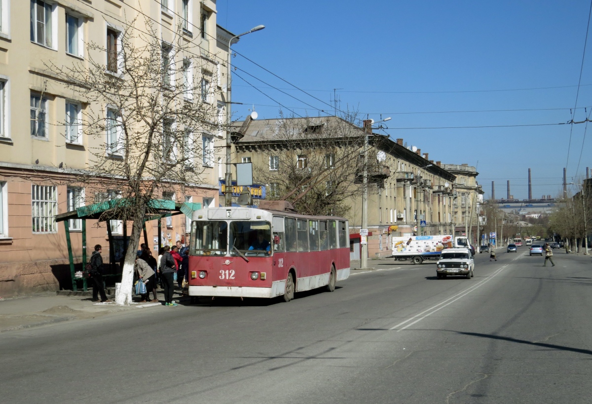 Алчевск, ЗиУ-682В № 312