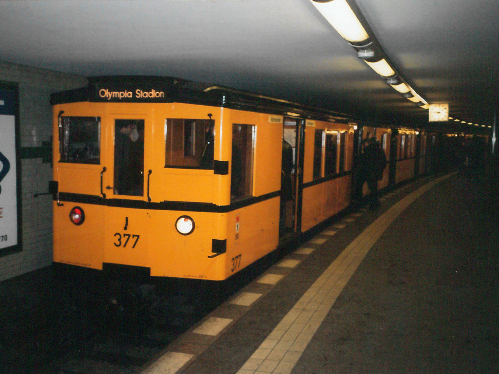 Берлин, BVG AII Tw № 377