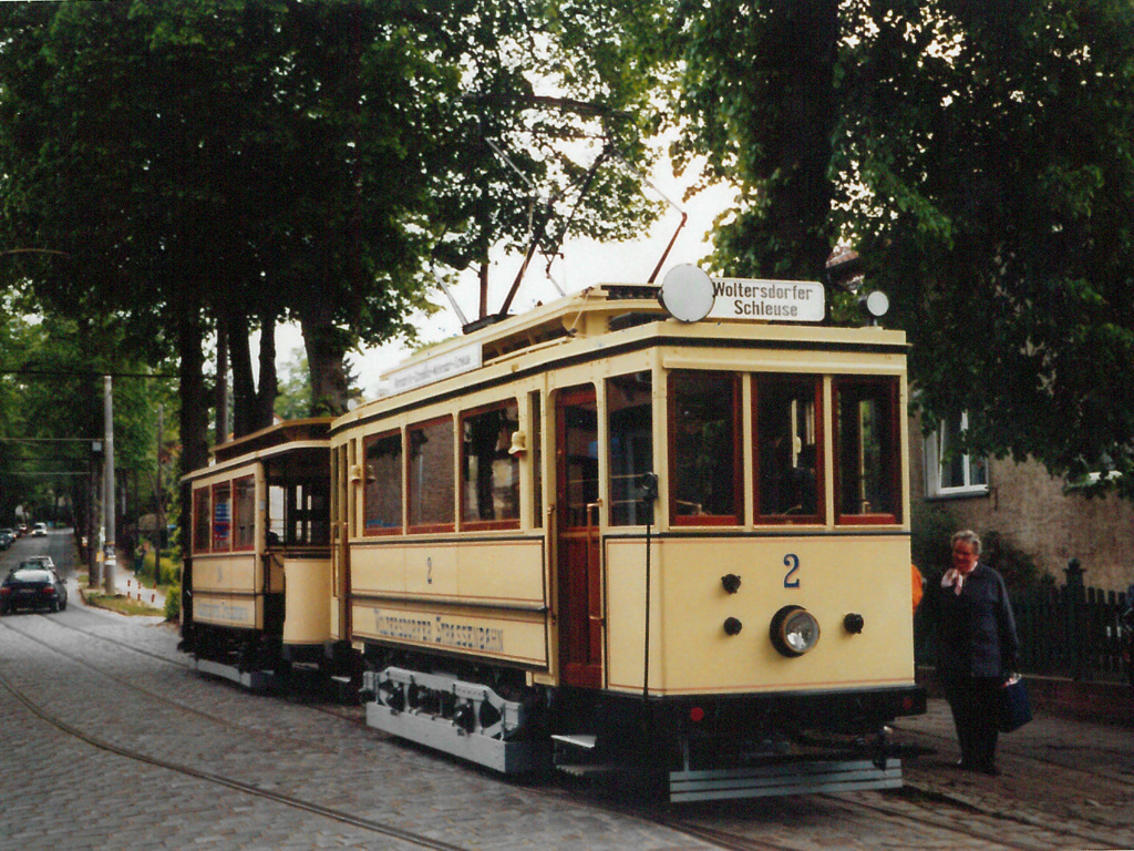 Вольтерсдорф, Двухосный моторный вагон O&K № 2 Вольтерсдорф, Двухосный моторный вагон O&K № 2