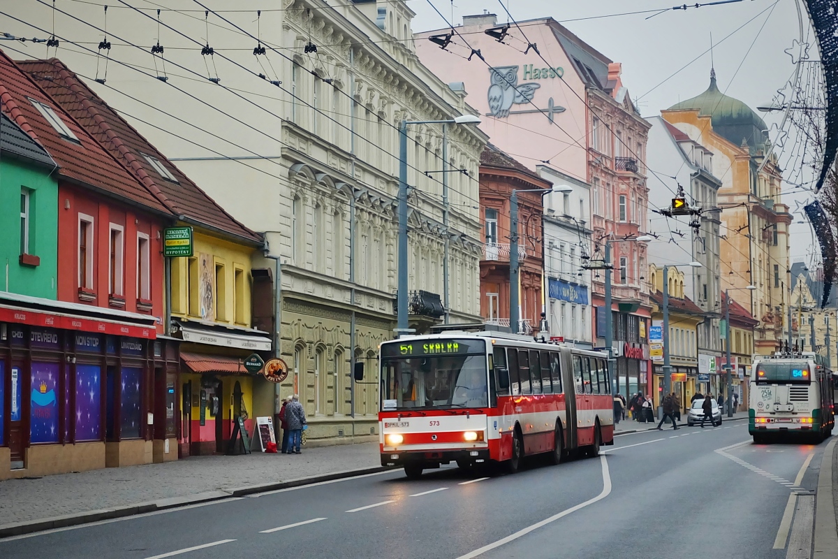 Усти-над-Лабем, Škoda 15Tr13/6M № 573