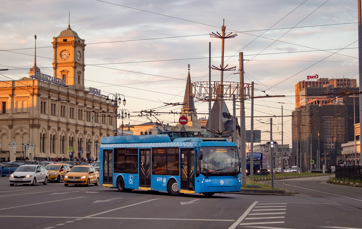 Москва, Тролза-5265.00 «Мегаполис» № 6519