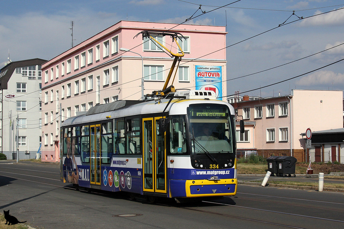 Plzeň, Vario LFR.S № 334 Plzeň, Vario LFR.S № 334