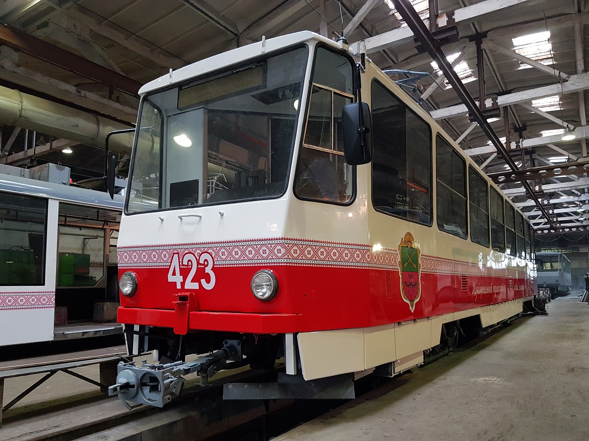 Запорожье, Tatra T6B5SU № 423