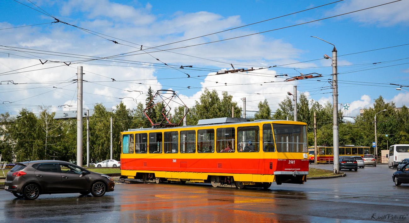 Барнаул, Tatra T6B5SU № 3141