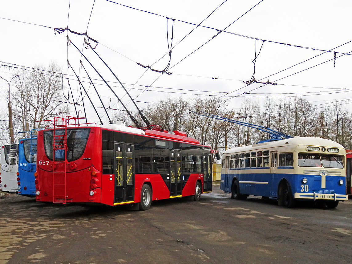 Kirov, VMZ-5298.01 “Avangard” № 637; Kirov, MTB-82D № 30