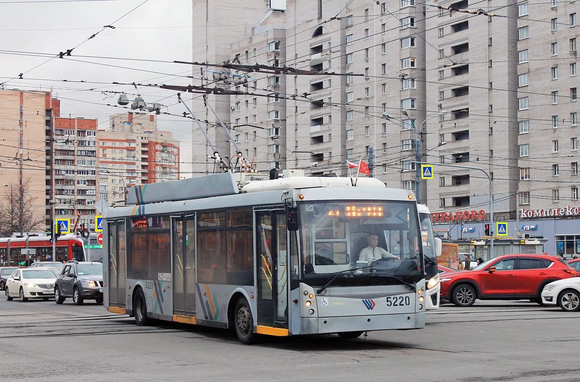 Санкт-Петербург, Тролза-5265.00 «Мегаполис» № 5220
