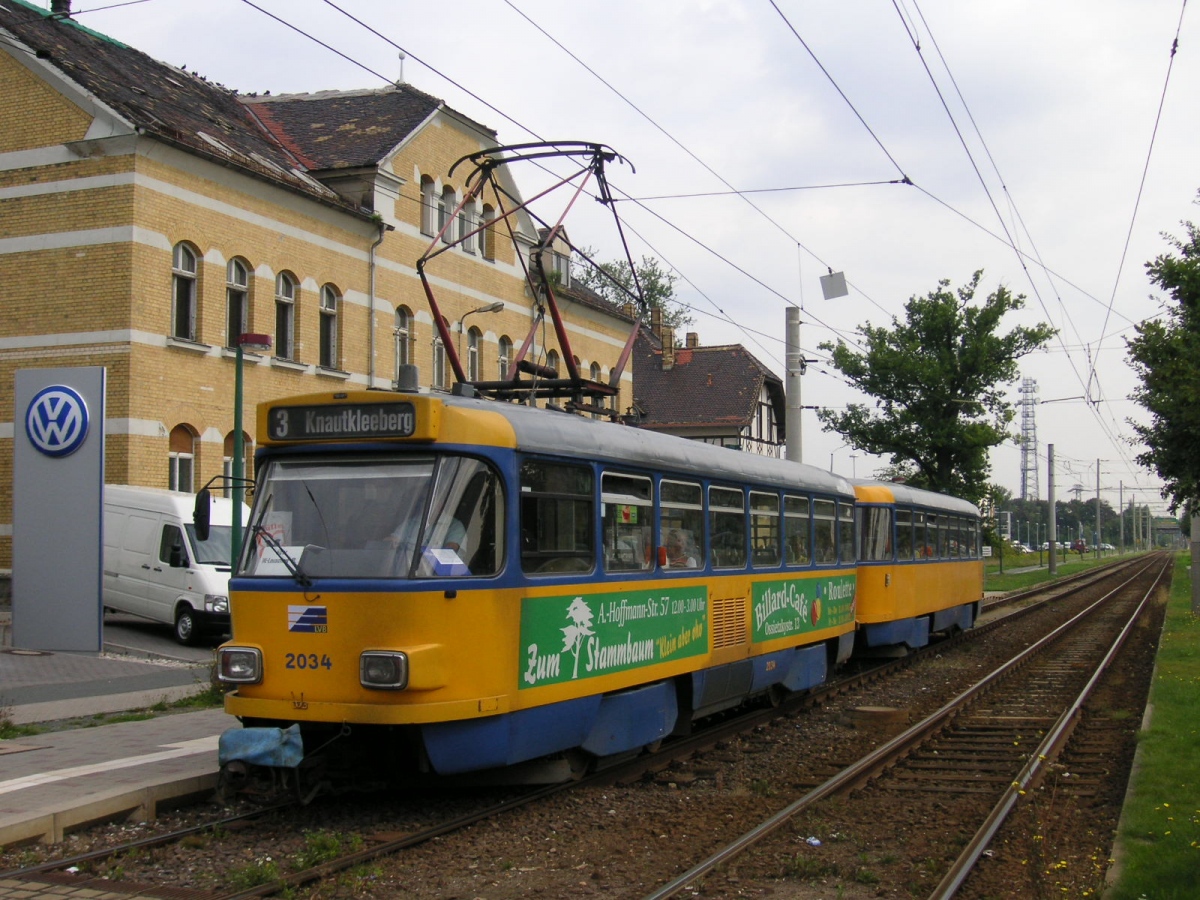 Лейпциг, Tatra T4D-M2 № 2034