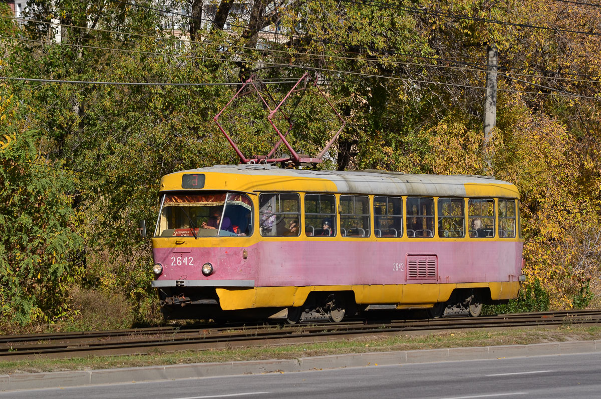 Волгоград, Tatra T3SU (двухдверная) № 2642