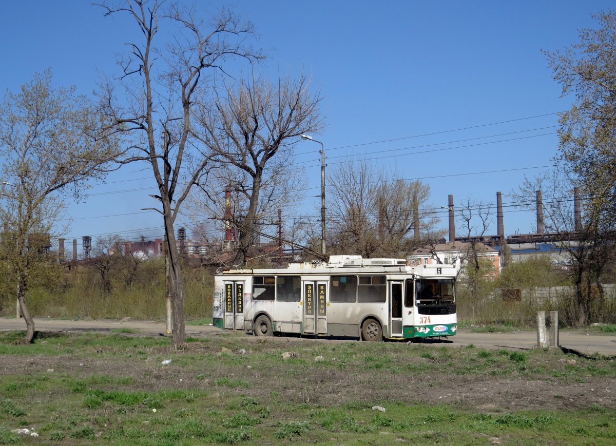 Алчевск, ЗиУ-682Г-016.02 № 374