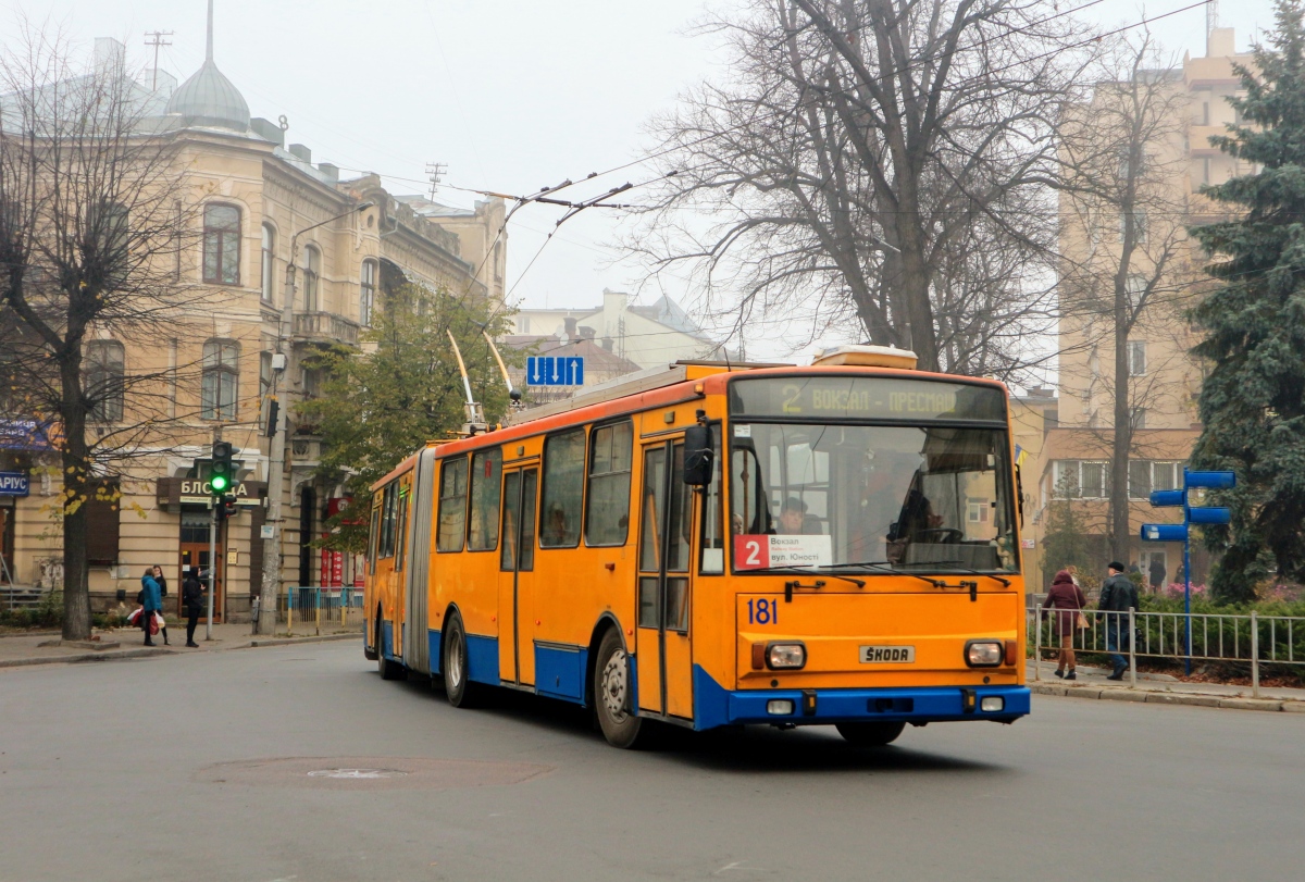 Ивано-Франковск, Škoda 15Tr13/6M № 181