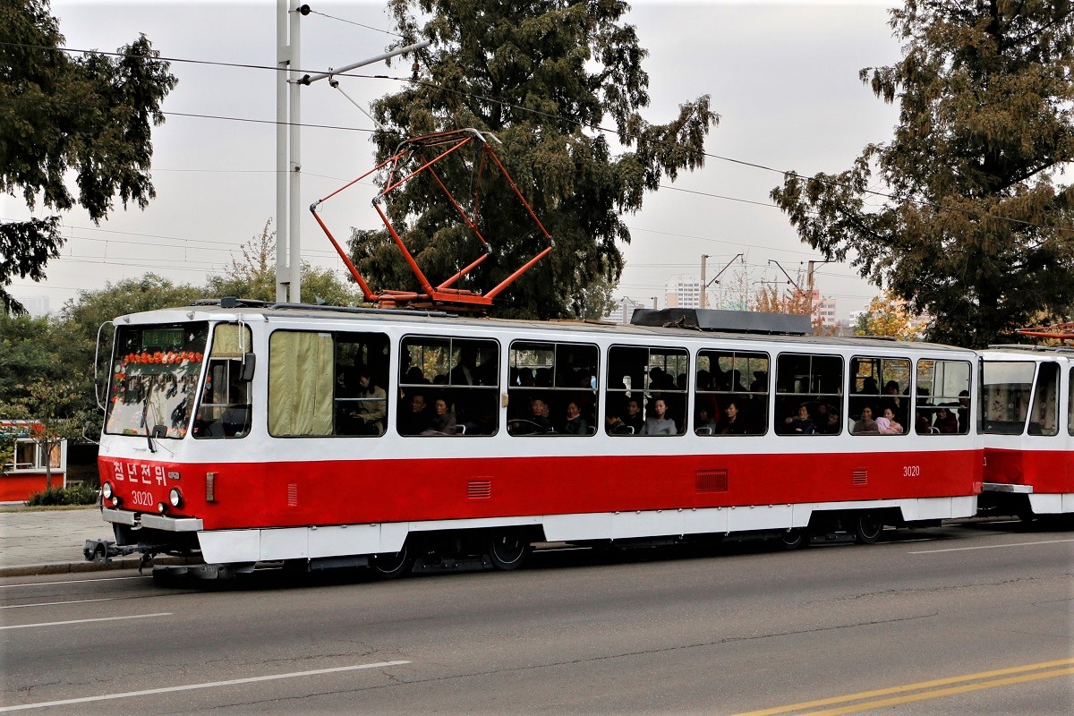 Пхеньян, Tatra T6B5K № 3020
