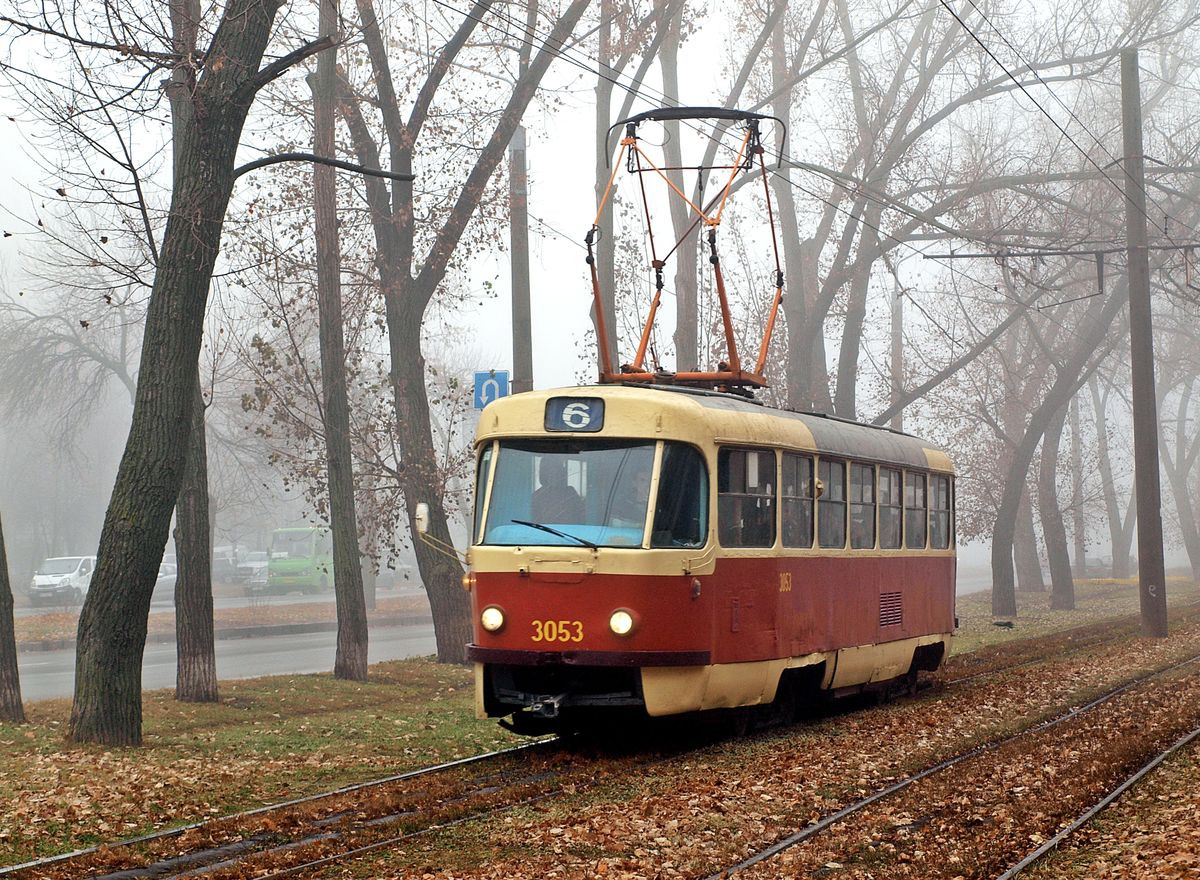 Харьков, Tatra T3SU № 3053