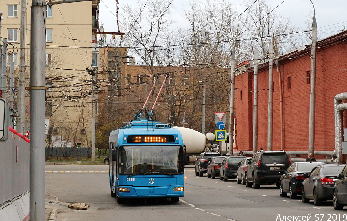 Москва, БКМ 321 № 3855
