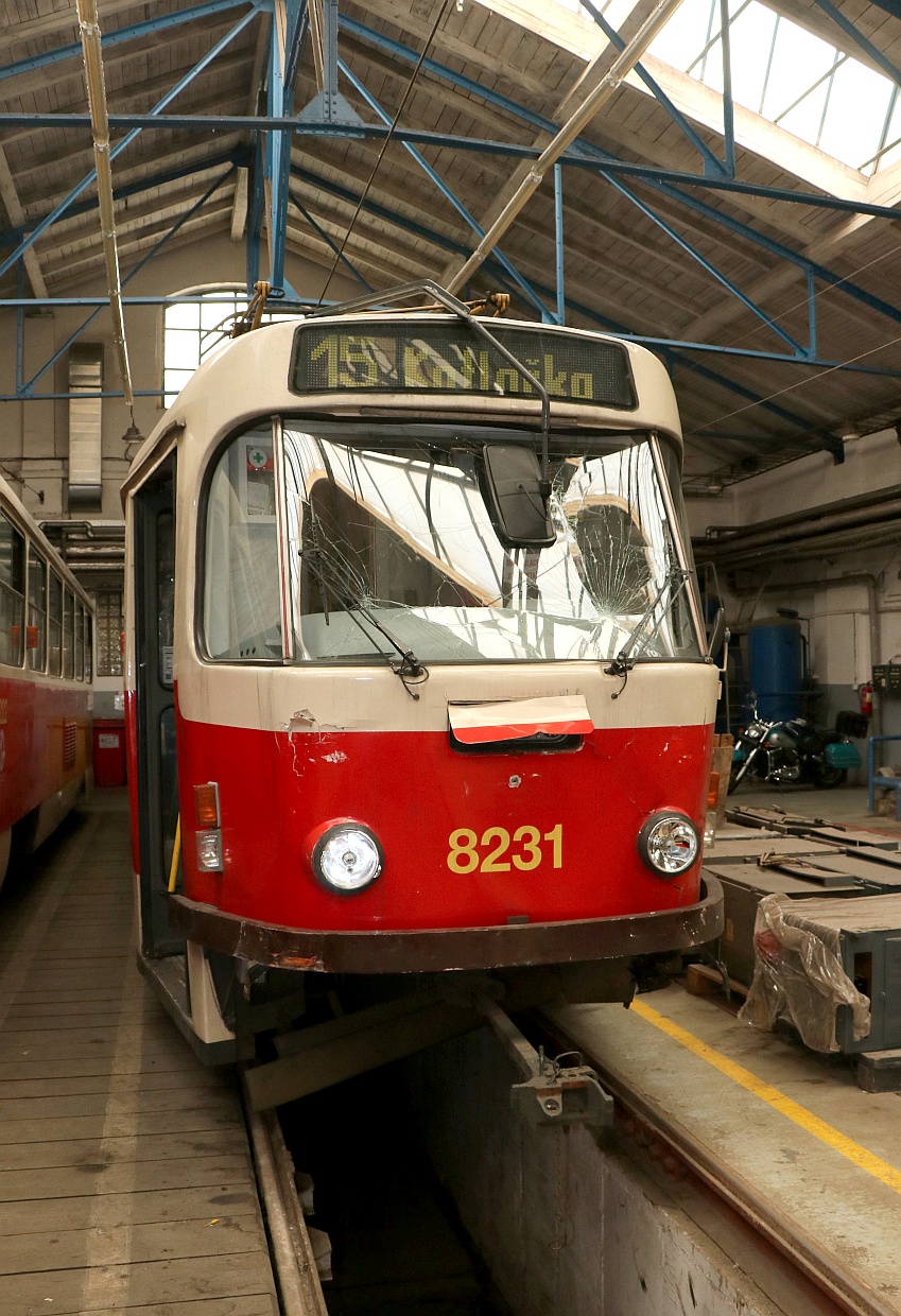 Прага, Tatra T3R.P № 8231