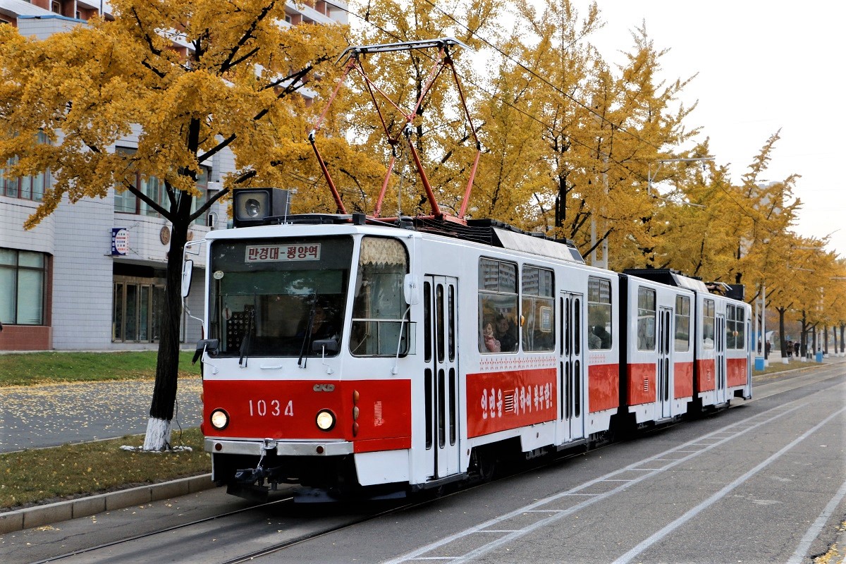 Пхеньян, Tatra KT8D5K № 1034