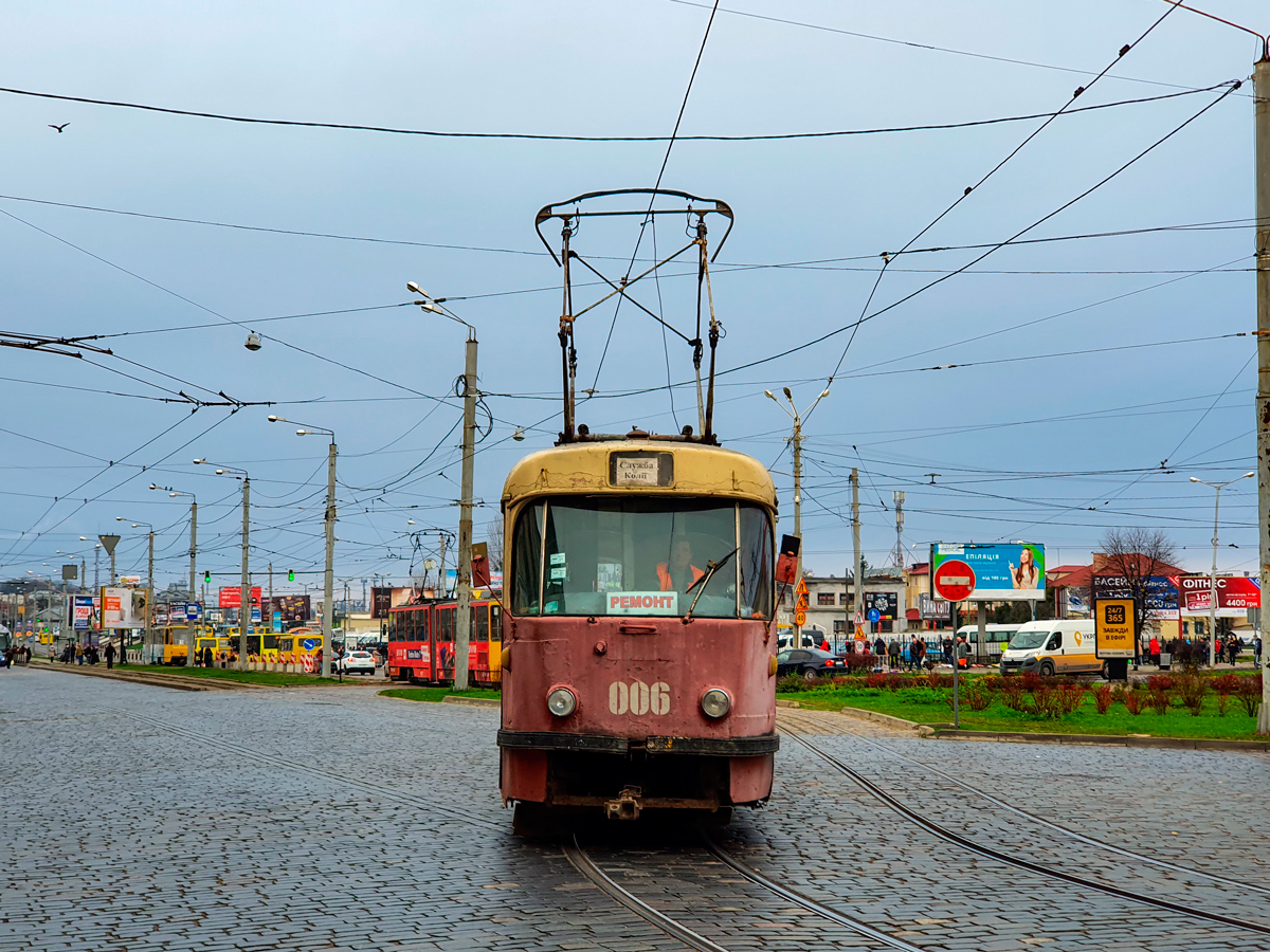 Львів, Tatra T4SU № 006