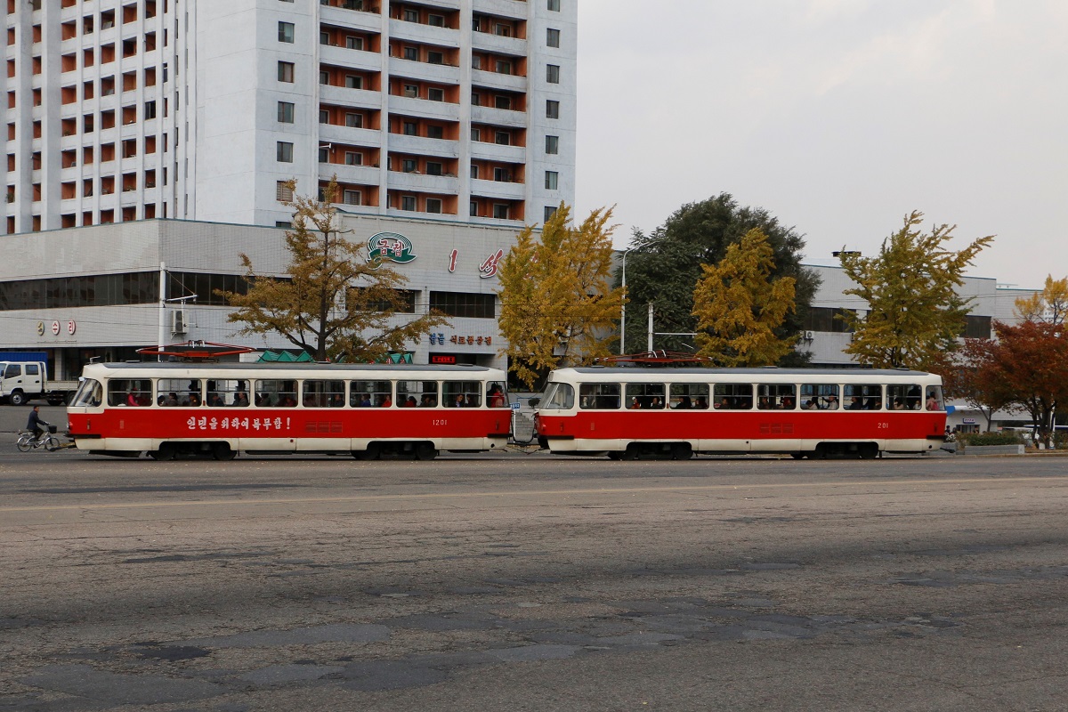 Пхеньян, Tatra T3SUCS № 1201
