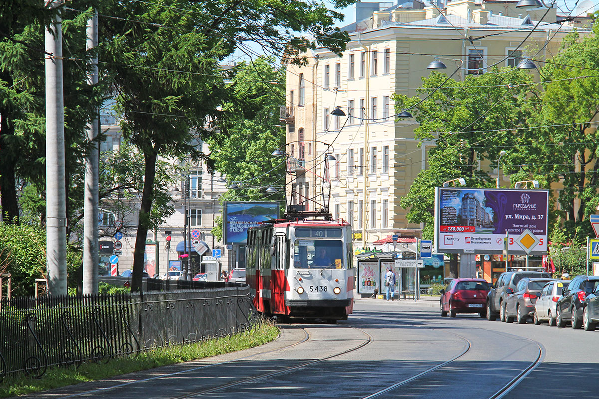 Санкт-Пецярбург — Трамвайные линии и инфраструктура