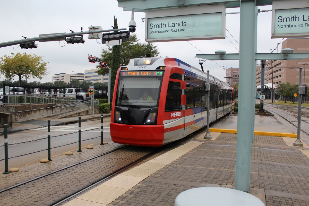 Хьюстон, CAF Urbos 70 № 307