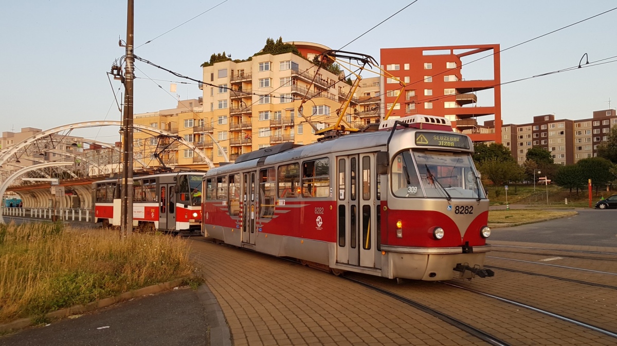 Prague, Tatra T3R.PLF № 8282