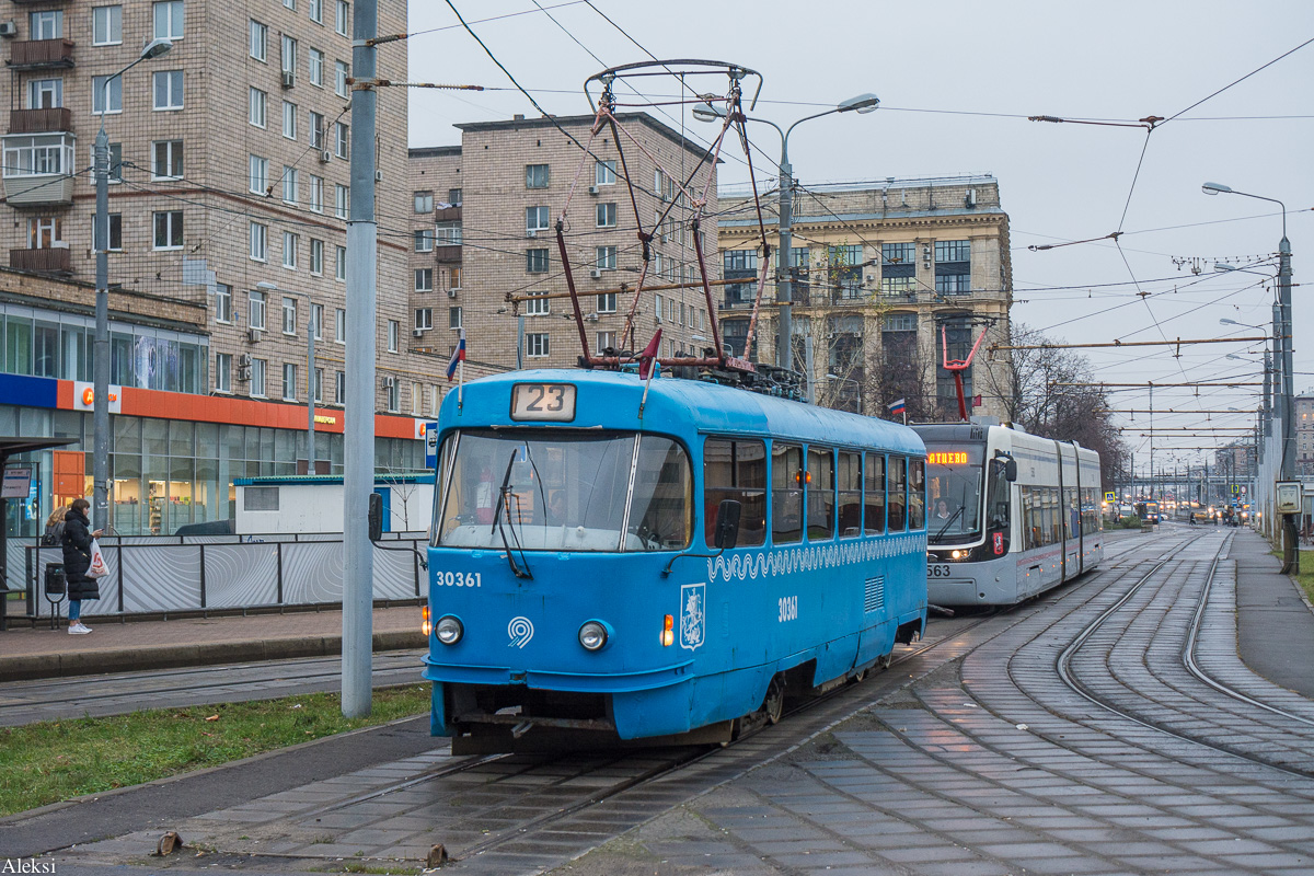 Москва, МТТМ № 30361; Москва, 71-414 (Pesa Fokstrot) № 3563