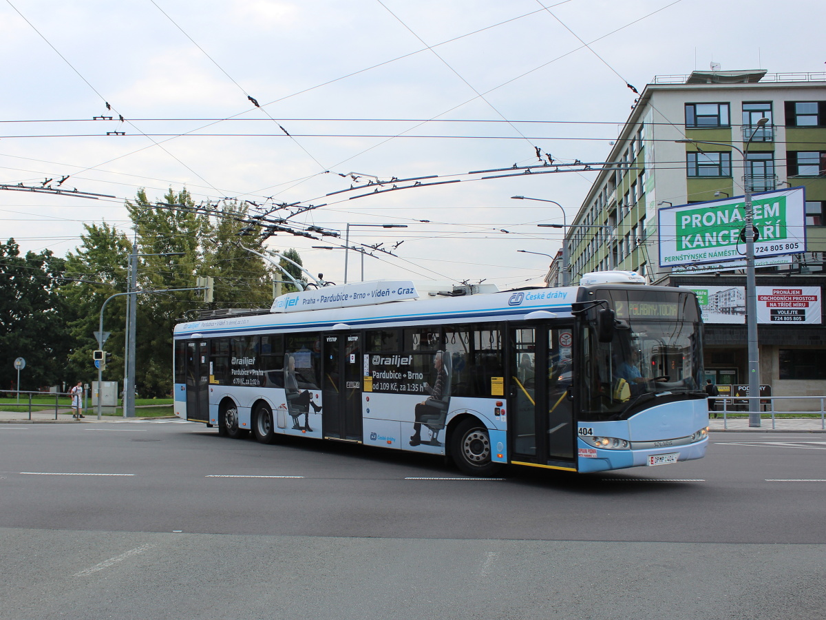 Пардубице, Škoda 28Tr Solaris III № 404