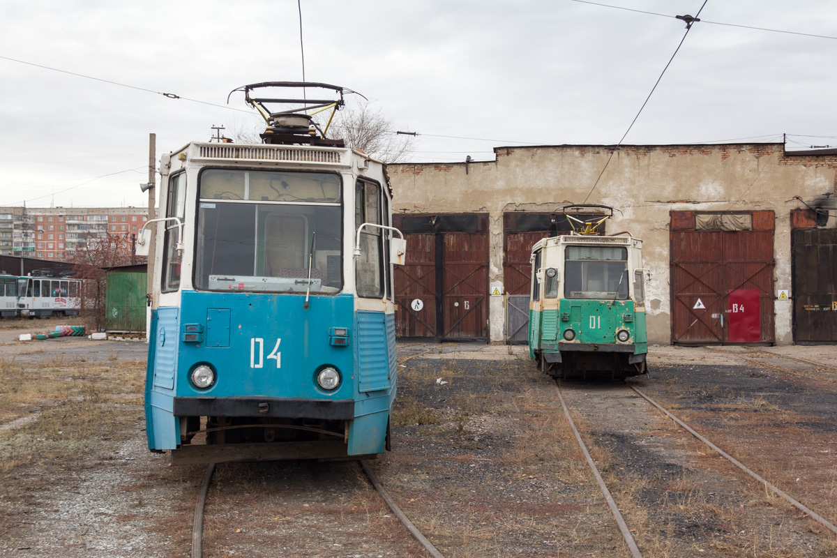 Темиртау, ТС-34Д № 04; Темиртау, ВТК-24 № 01