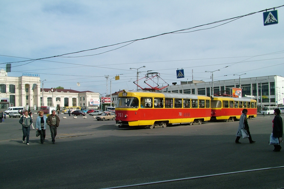 Запорожье, Tatra T3SU № 761
