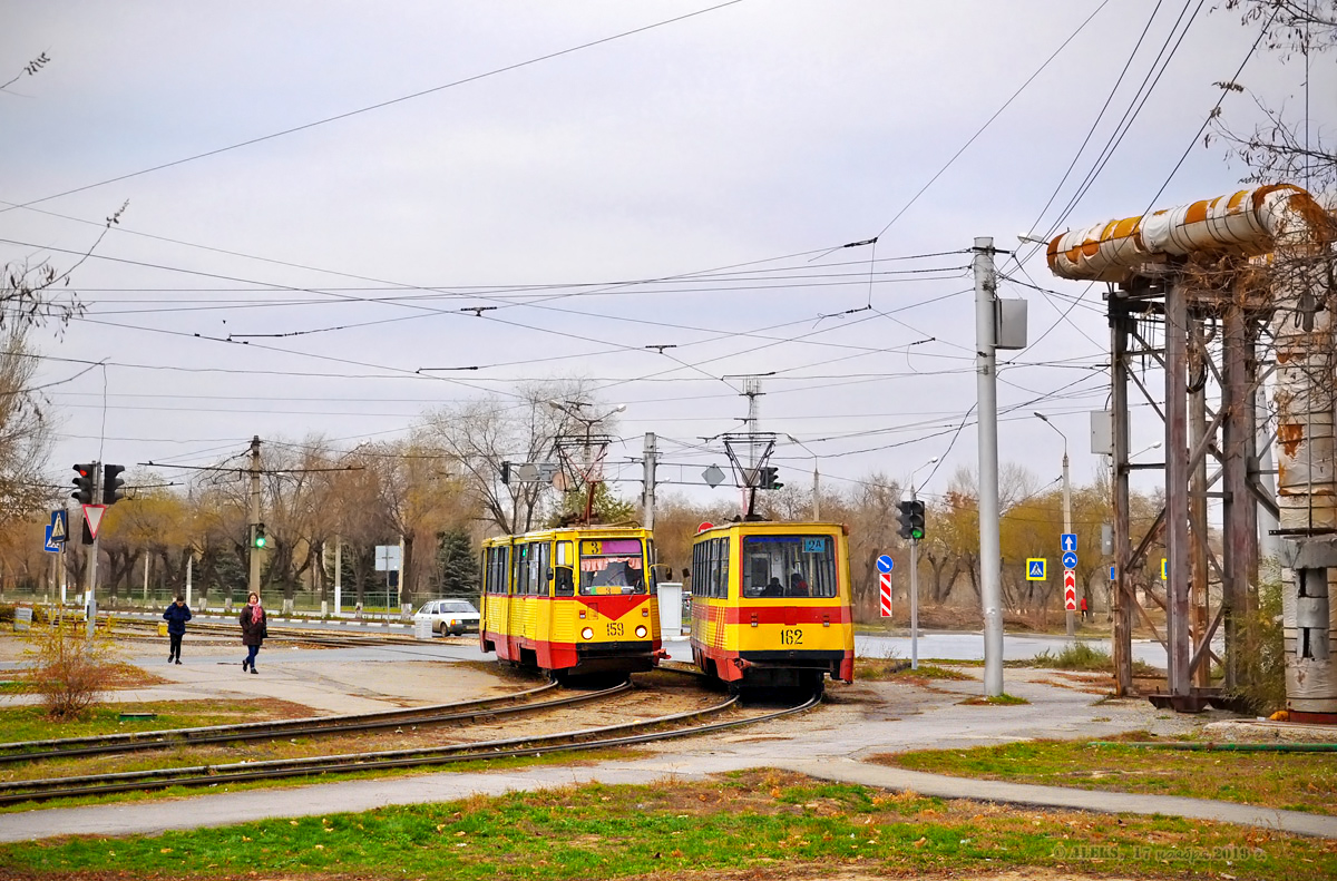 Волжский, 71-605 (KTM-5M3) № 159; Волжский, 71-605 (KTM-5M3) № 162