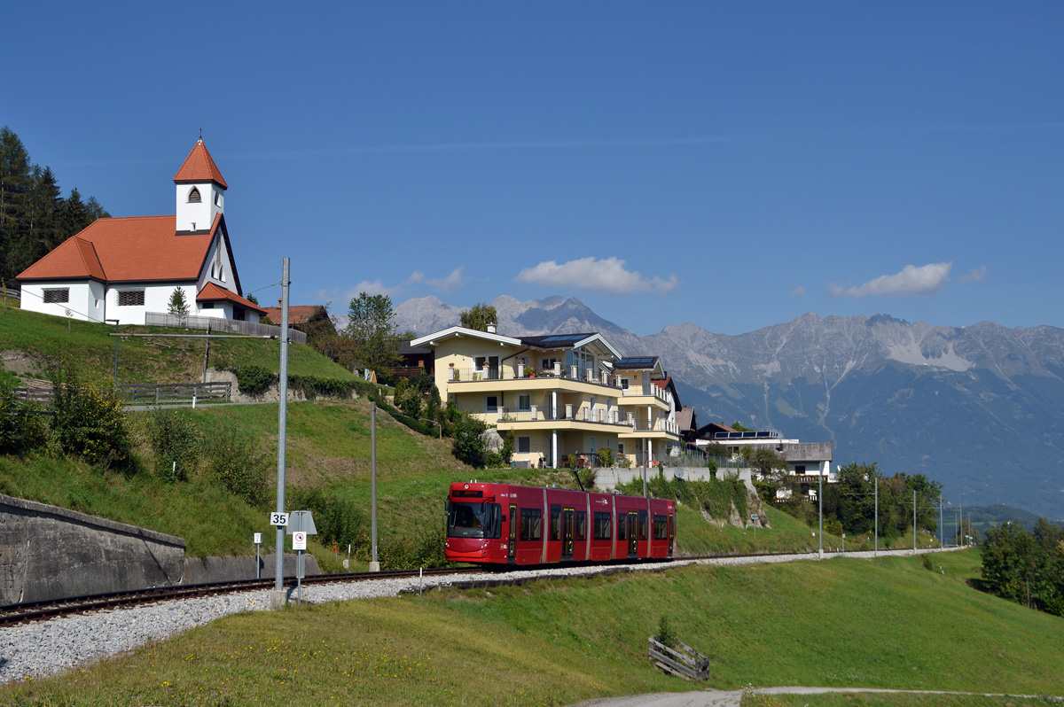 Innsbruck, Bombardier Flexity Outlook # 356; Innsbruck — Stubaitalbahn