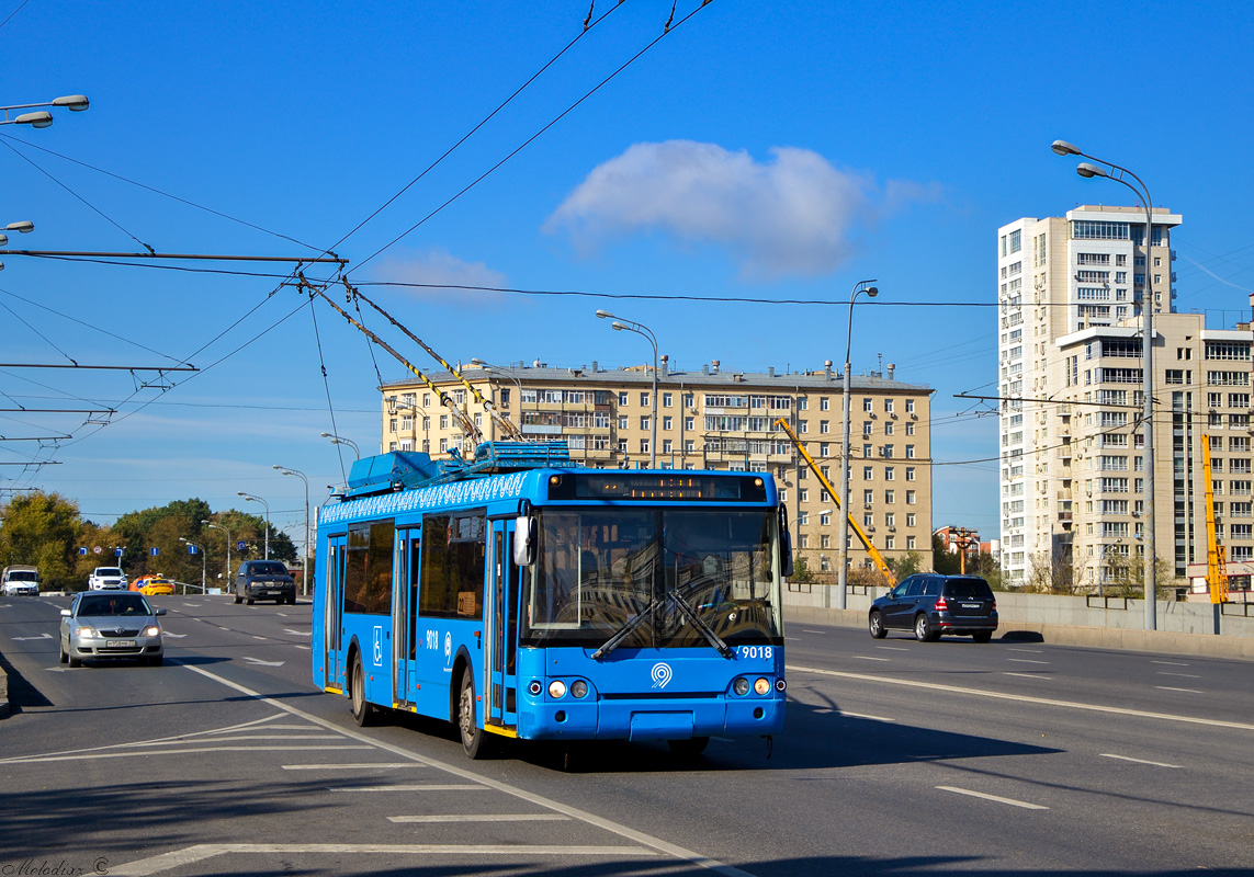 Москва, МТрЗ-52791 «Садовое Кольцо» № 9018