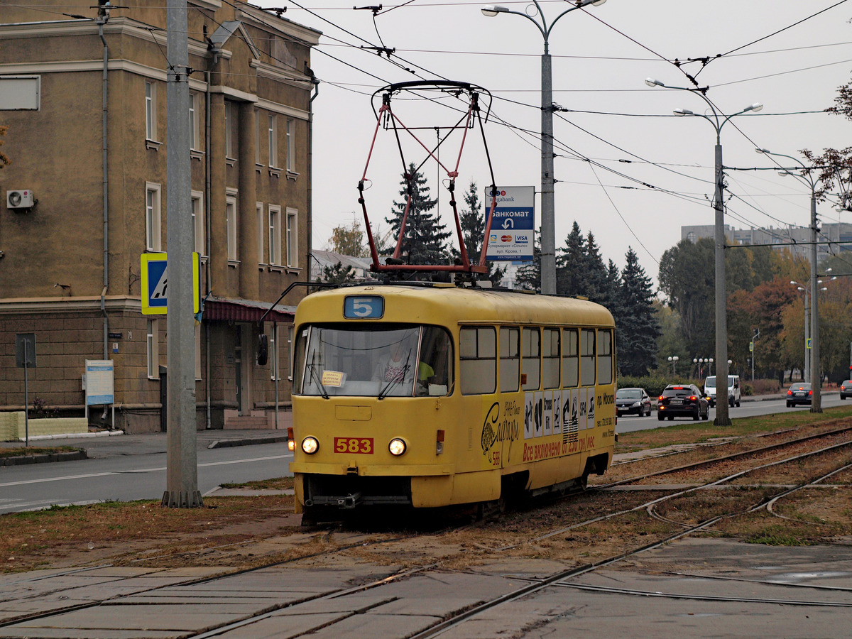 Харьков, Tatra T3SU № 583