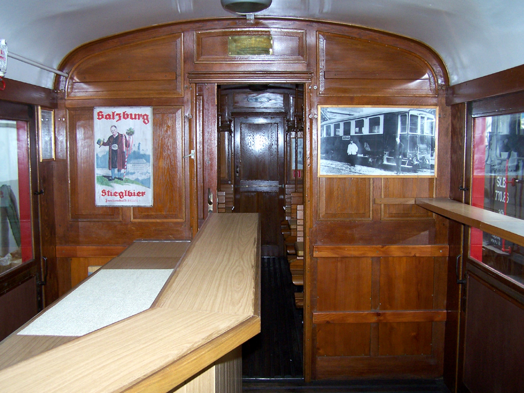Salzburg, MAN 2-axle trailer car # CDF 116; Salzburg — Salzburger Lokalbahn