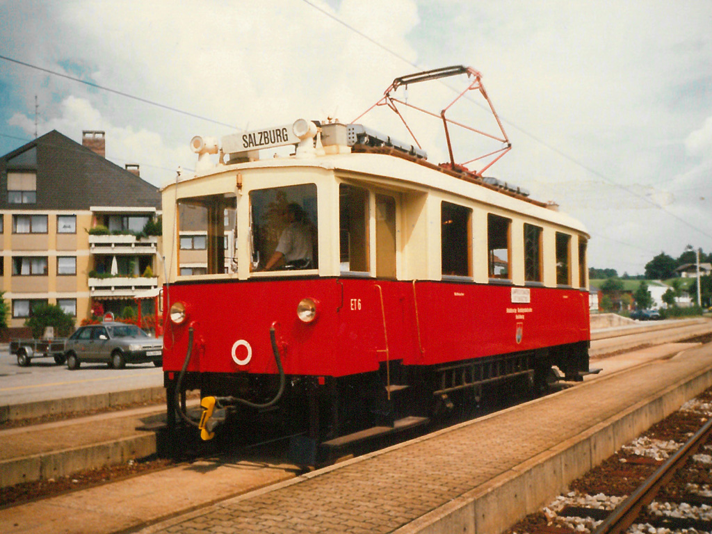 Salzburg, MAN 2-axle motor car № ET 6; Salzburg — Salzburger Lokalbahn