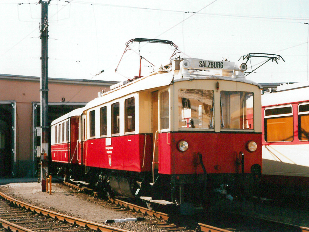 Salzburg, MAN 2-axle motor car # ET 6; Salzburg — Salzburger Lokalbahn