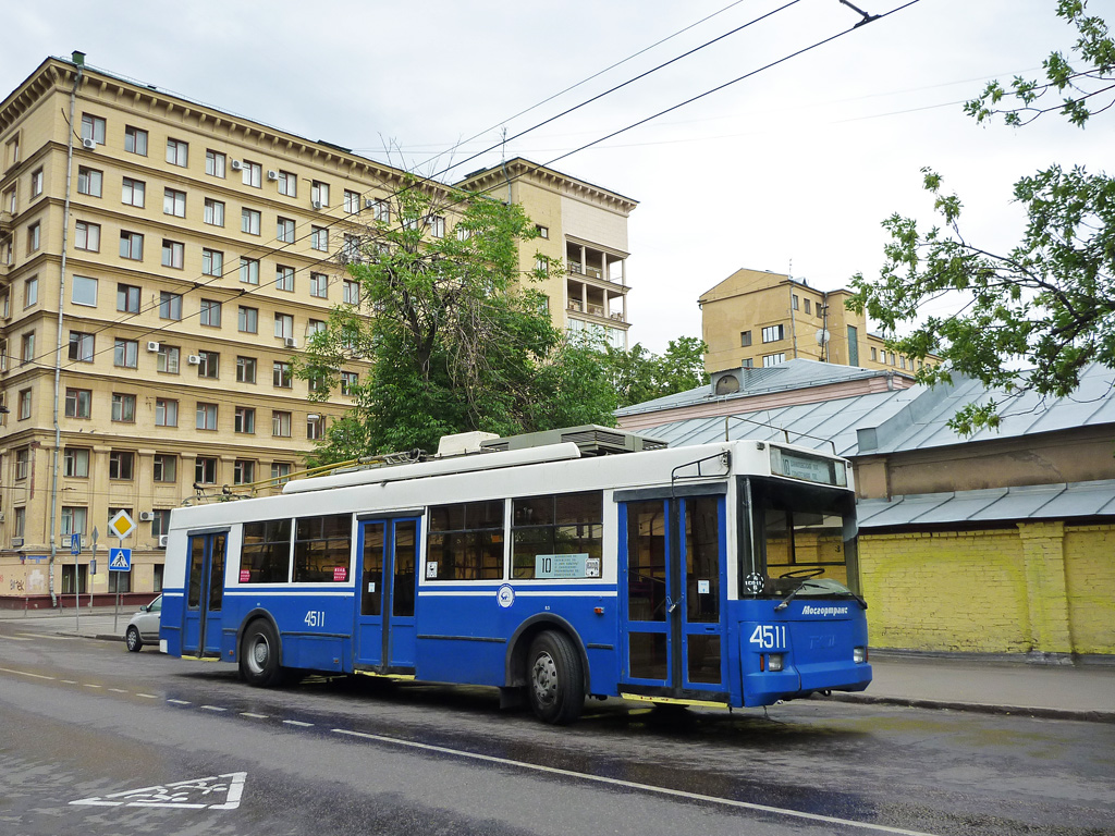 Москва, Тролза-5275.05 «Оптима» № 4511