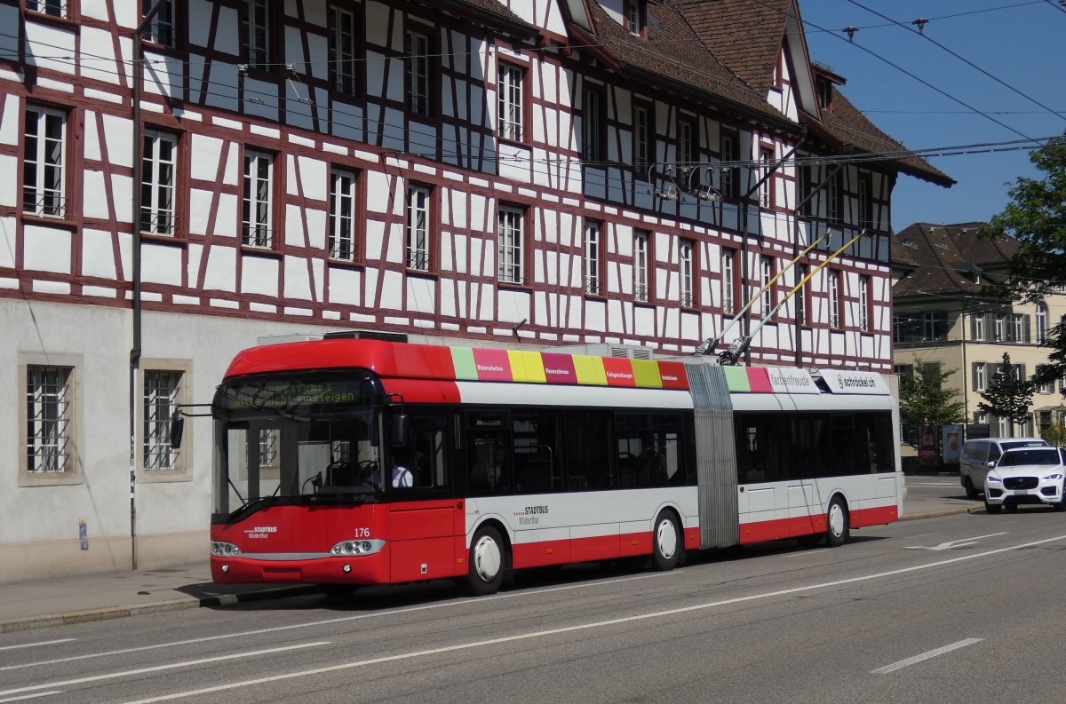 Винтертур, Solaris Trollino II 18 AC № 176